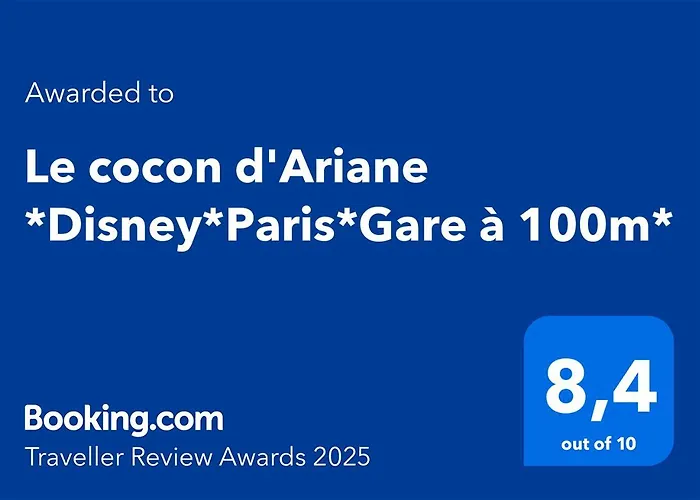 Le Cocon D'ariane *disney*paris*gare A 100m* Apartamento Chessy (Seine-et-Marne)